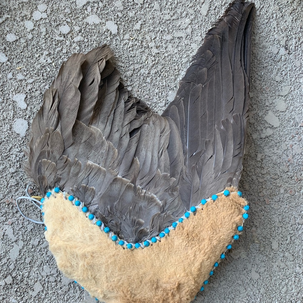 Smudge healing fan